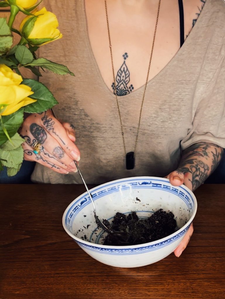 treehaus botanicals oat milk pulp and coffee body scrub 