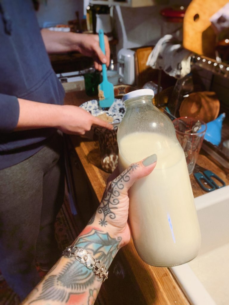 DIY use for your oat milk leftover pulp